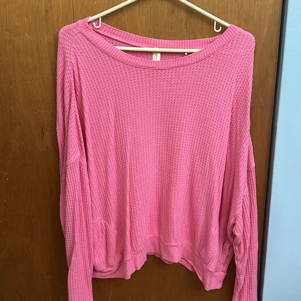 LA Hearts by Pacsun pink lounge sweater